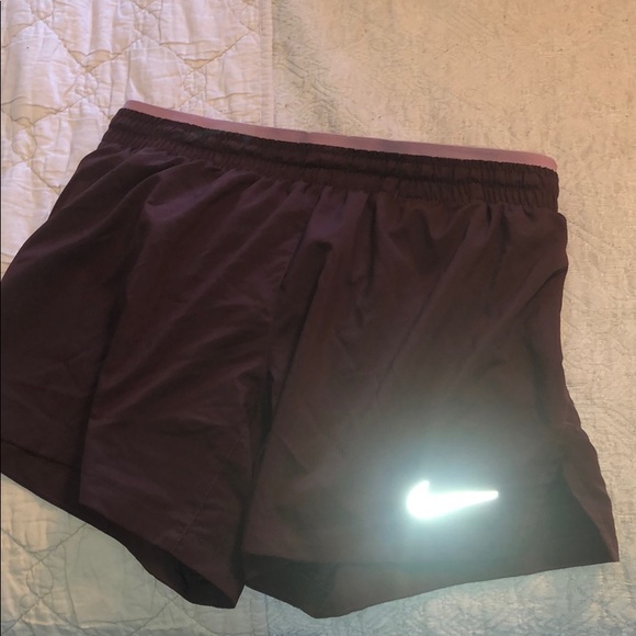 Maroon XS Nike running shorts - Picture 1 of 1